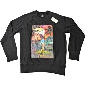 ELVEVEN PARIS X LOONEY TUNES LOLA BUNNY LOW RIDER Women Medium Sweatshirt NEW